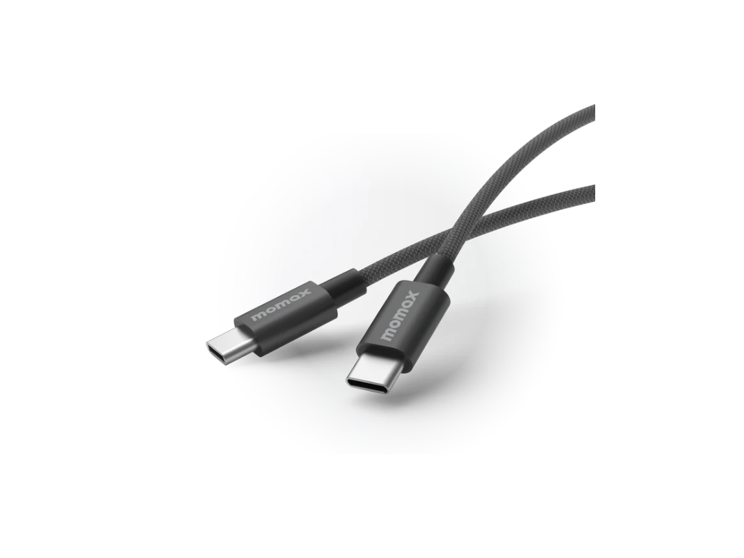 Buy Momax Elite 60W USB-C to USB-C Braided Cable 0.5m Fast Charging in Qatar Buy Momax Elite 60W USB-C to USB-C Braided Cable 0.5m Fast Charging in Qatar
